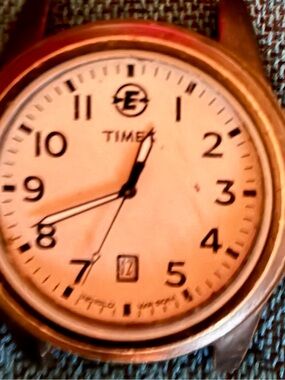 Timex Rose Gold-Tone Analog Watch with Easy-Read Dial